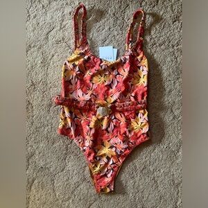 NWT Madewell Palm Swimwear One piece SZ:2 (fits like Small)